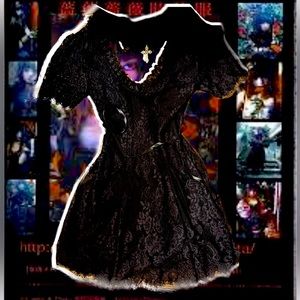 Twilight hours lace dress（╹◡╹）♡